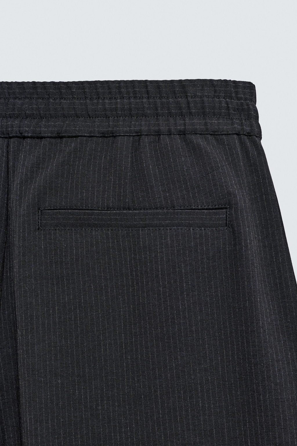 RELAXED FIT PINSTRIPE TROUSERS - Zara фото 18