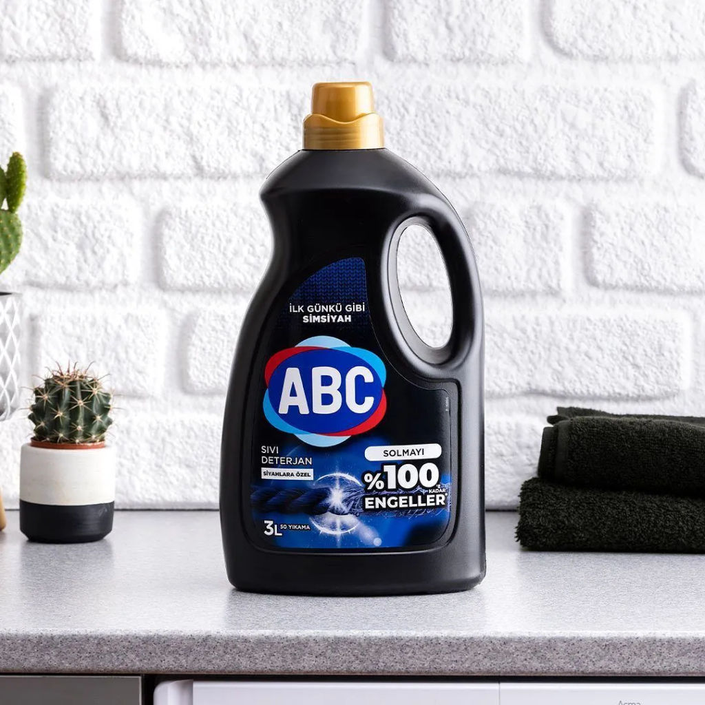 ABC жидк.моющее ср-во д/стирки 3000мл Черное белье