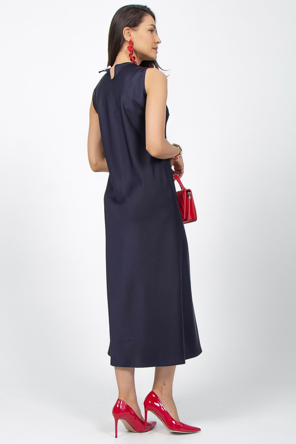 Платье Покорять мир (черника) - Эльза фото 7