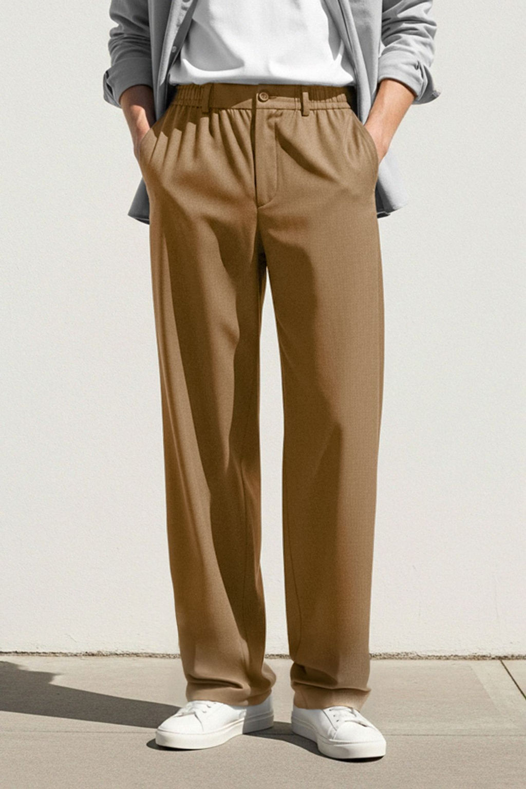 TRENDYOL MAN Siyah Wide Leg Bol Kumas Baggy Pantolon TMNSS23PL00039 - Trendyolmilla фото 6