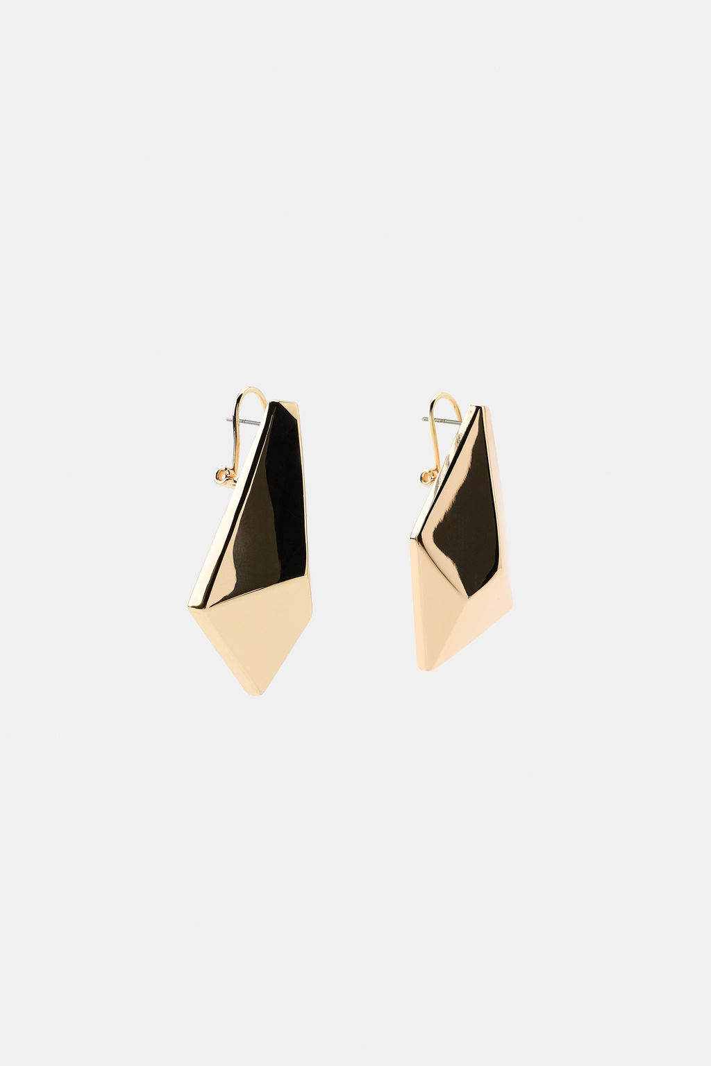 MAXI GEOMETRIC EARRINGS - Zara фото 4