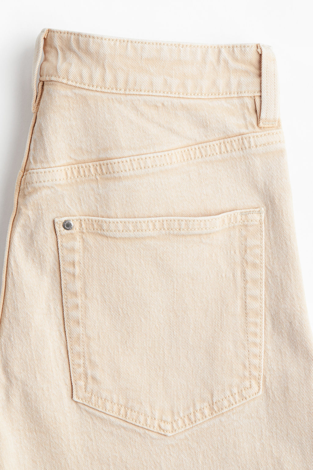 Wide High Cropped Jeans - H&m фото 3