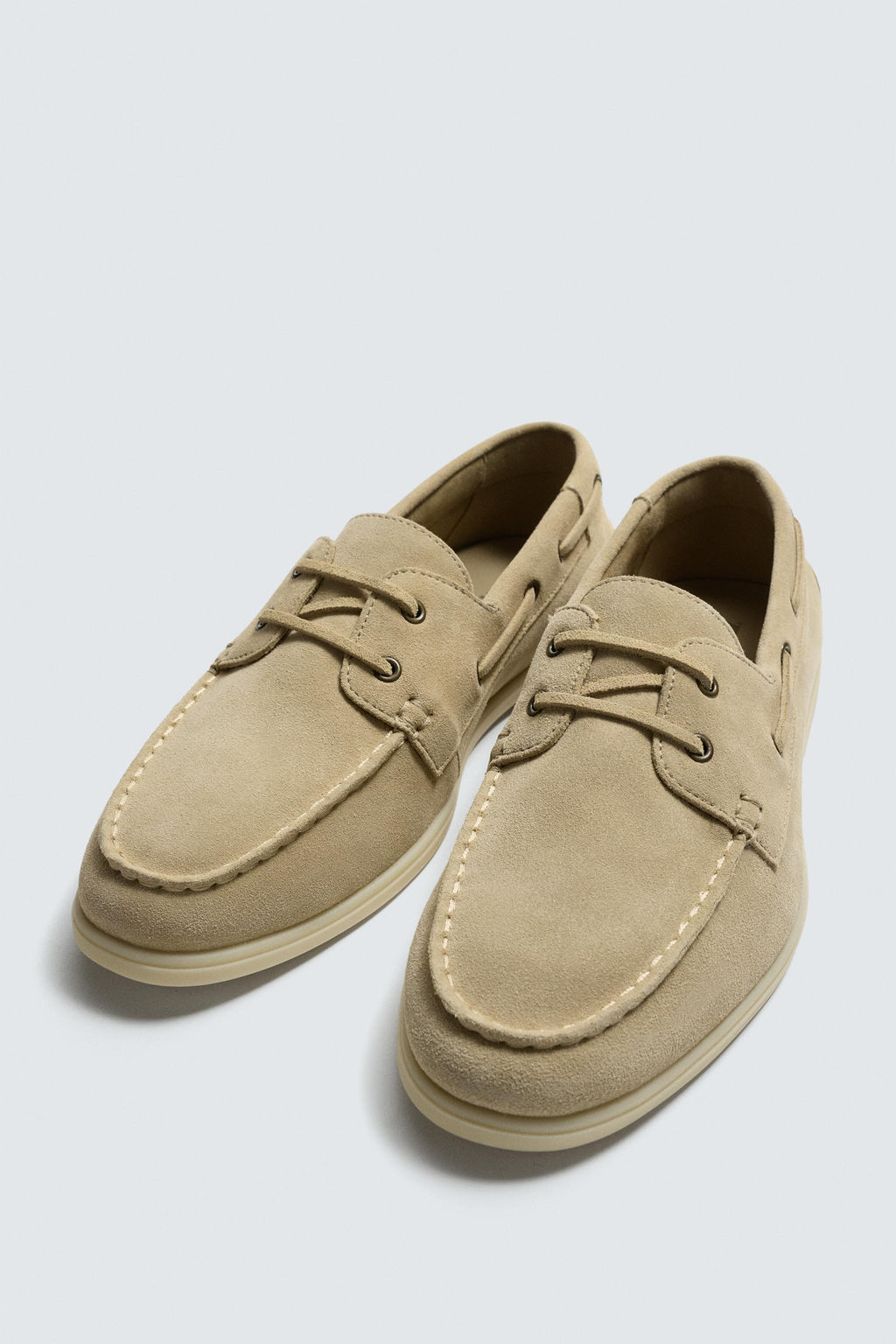 ZAPATO N?UTICO PIEL / Beige - Zara фото 2