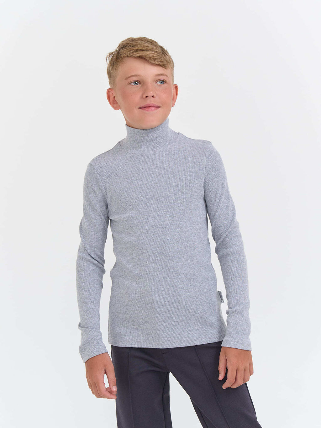 Бадлон Серый меланж 7+ - Bungly фото 5