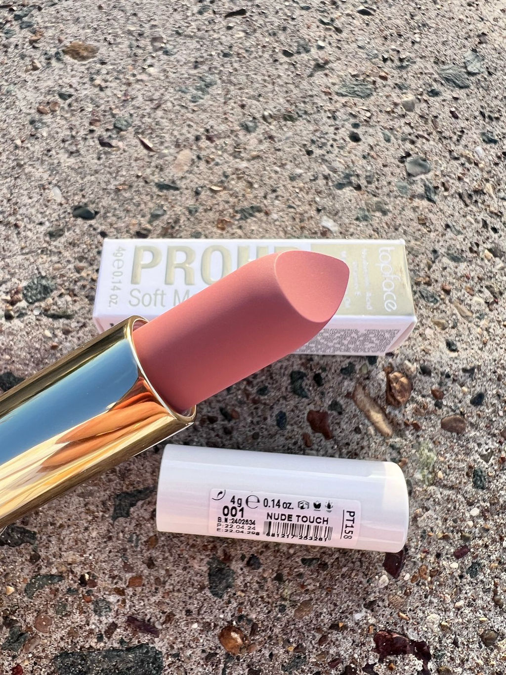 Topface Губная помада PRO HD Soft Matte Lipstick тон 001 PT158