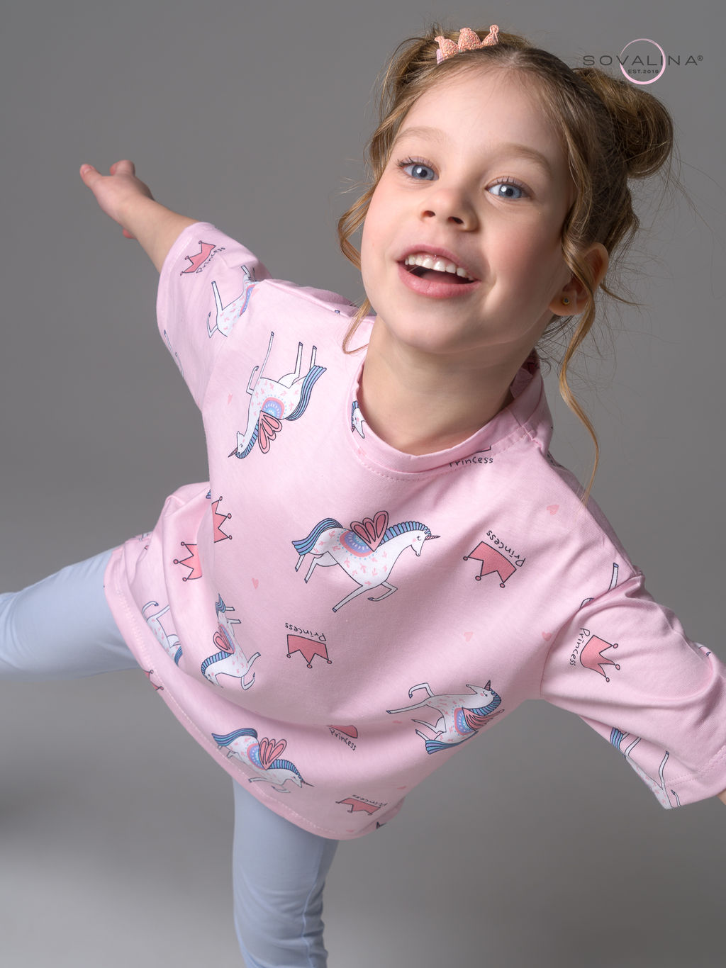 Костюм Мун корона принцессы-голубой - Sovalina фото 14