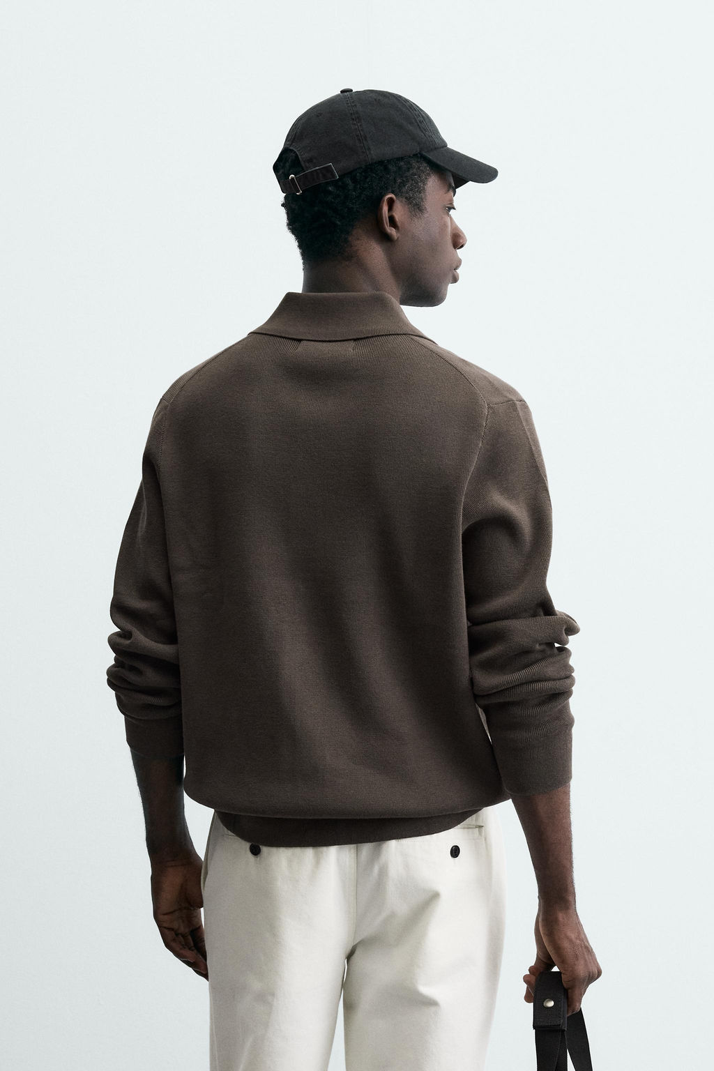 C?RDIGAN REGULAR FIT / Marr?n claro - Zara фото 3