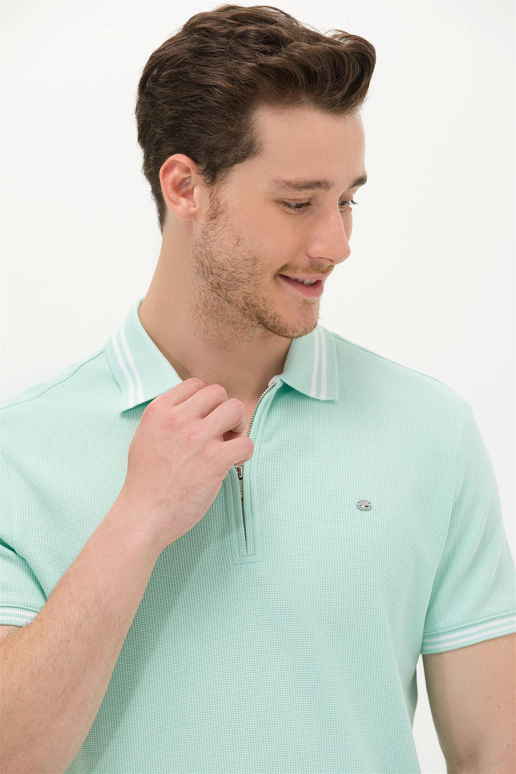 Мужская футболка с воротником-поло Nil Неожиданная скидка в корзине - U.s. polo assn фото 3