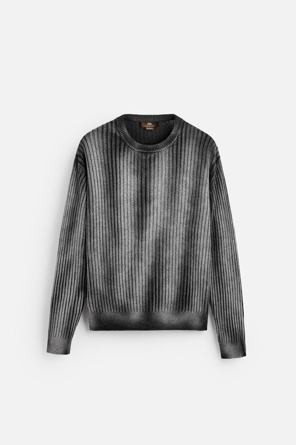 SPRAY PRINT SWEATER - Zara фото 7