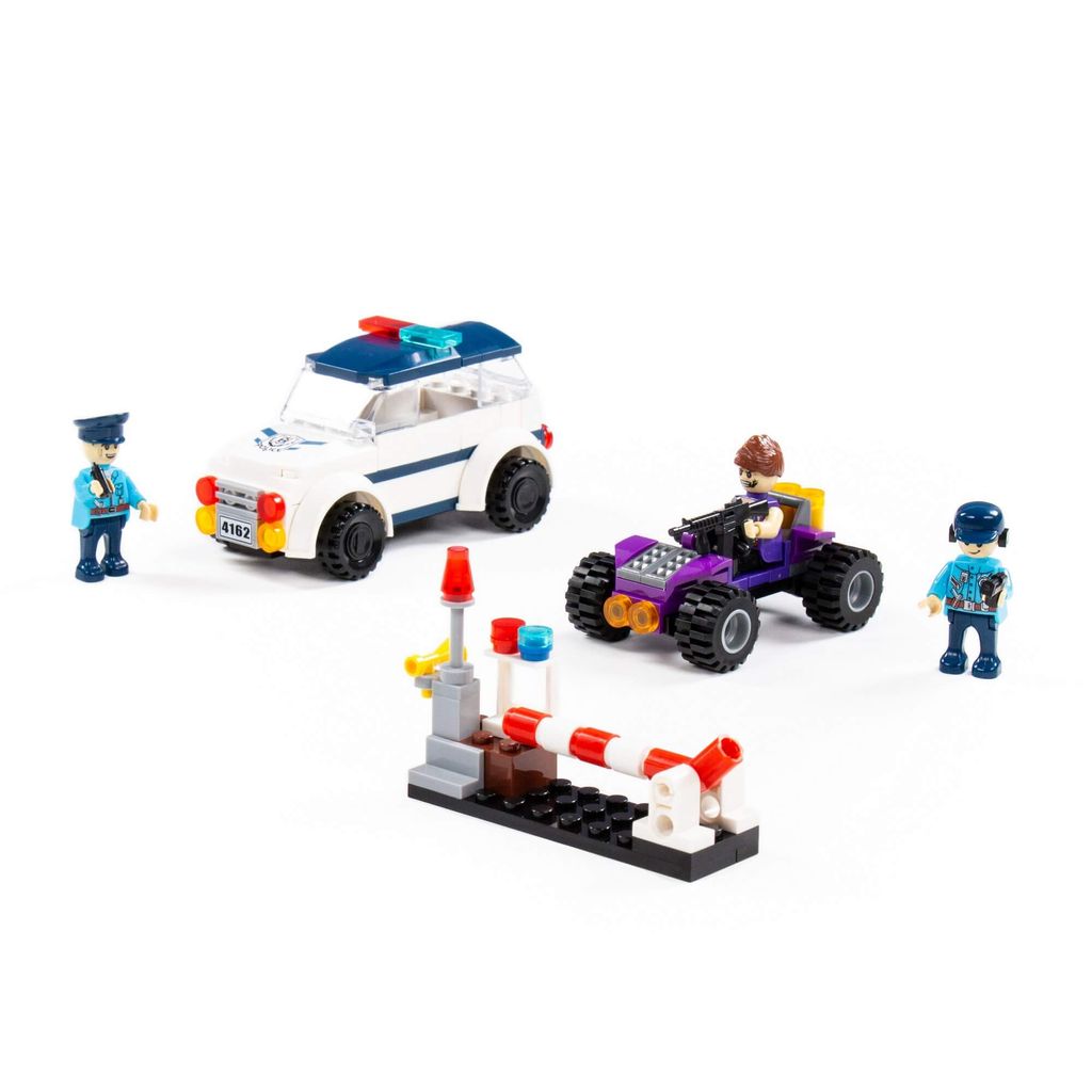 Конструктор Классик Город. Полиция-3 (177 элементов) (в коробке) - Полесье фото 2