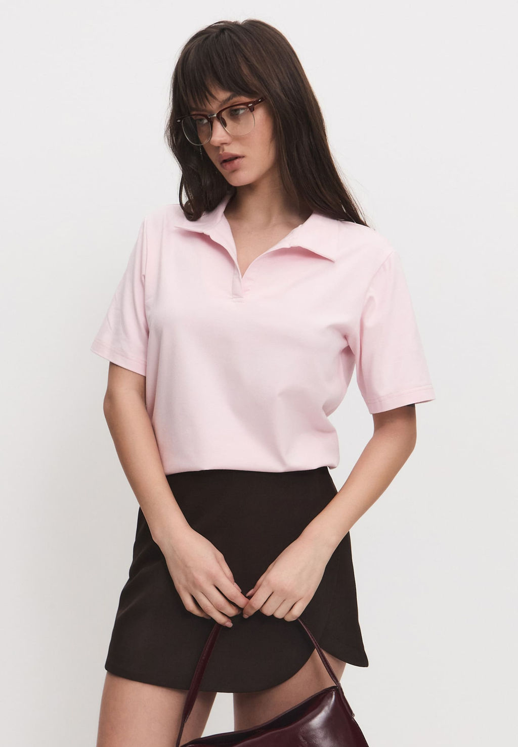 Футболка-поло женская 25234-492 мокко - Avese фото 157