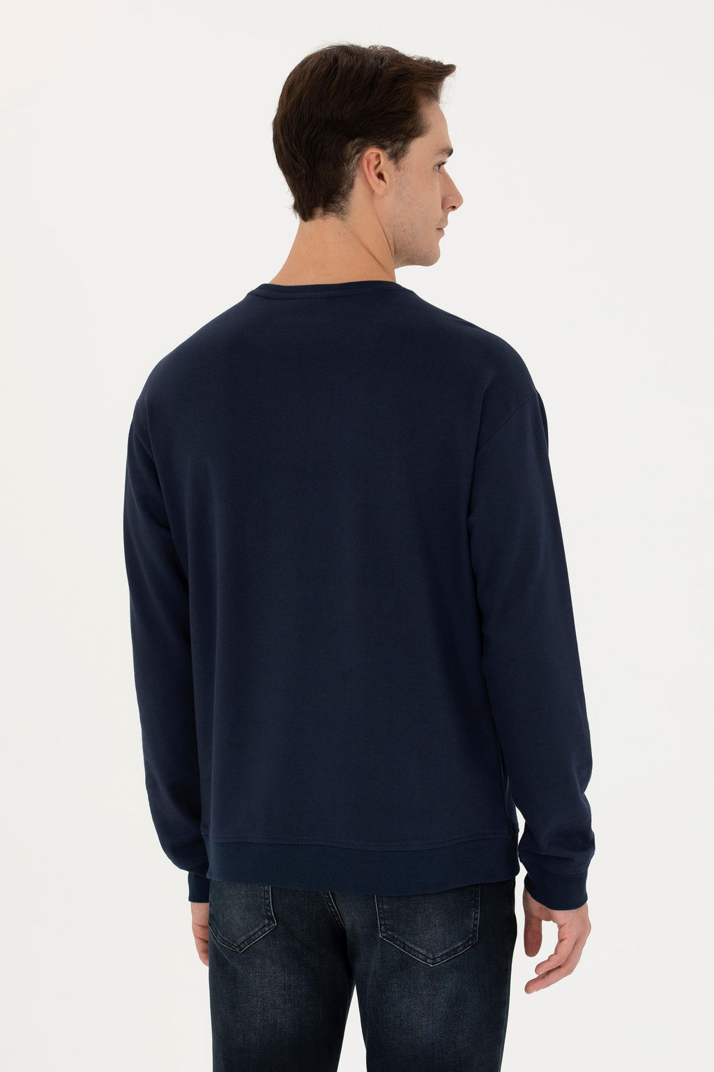 U. S. Polo Assn / Мужской темно-синий свитшот - U.s. polo assn фото 19