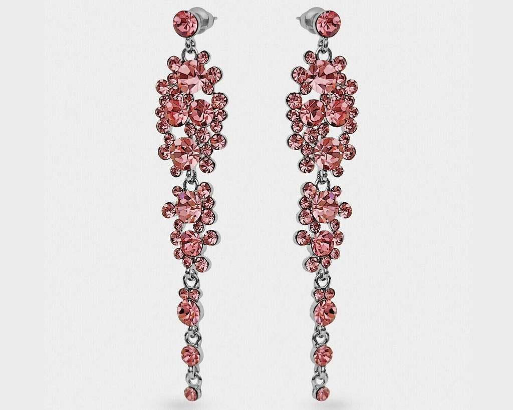 Серьги с чешскими кристаллами