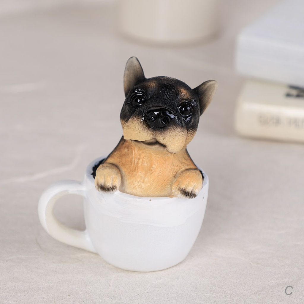 Фигурка Собака в кружке 9 см / CW421-19 /уп 120/ - Галеонтрейд фото 23