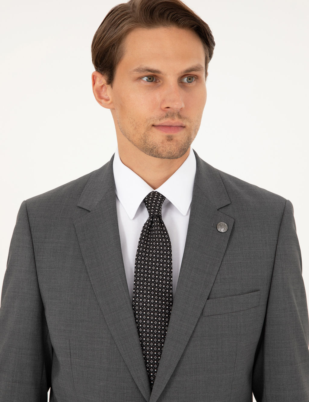 F_me Slim Fit Y_n Tak_m Elbise