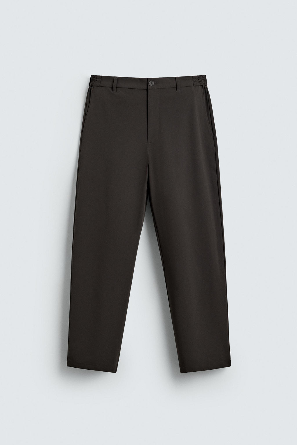PANTAL?N REGULAR FIT CONFORT / Marr?n - Zara фото 7