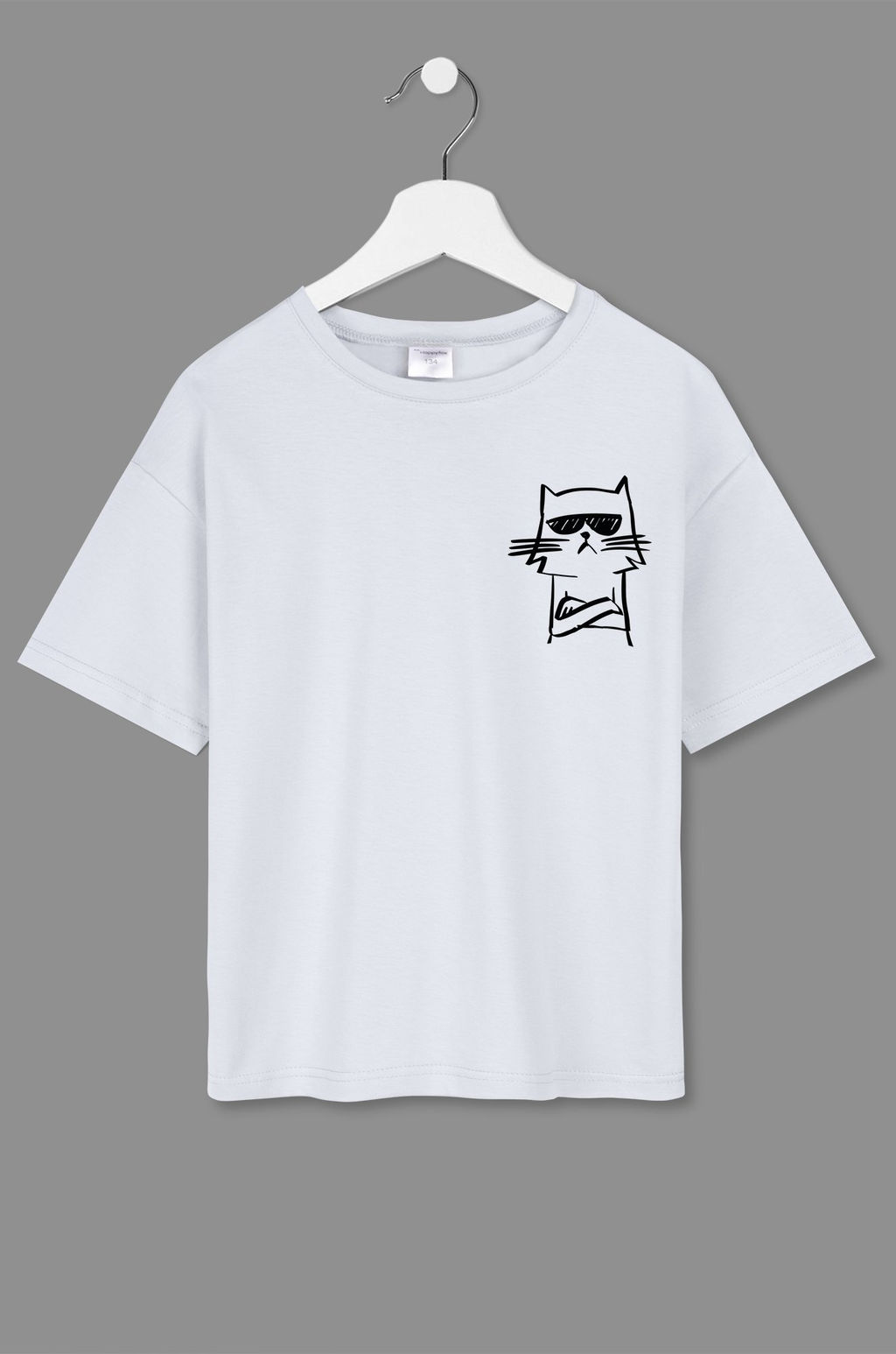 Детская футболка оверсайз Happyfox - Happy fox фото 8