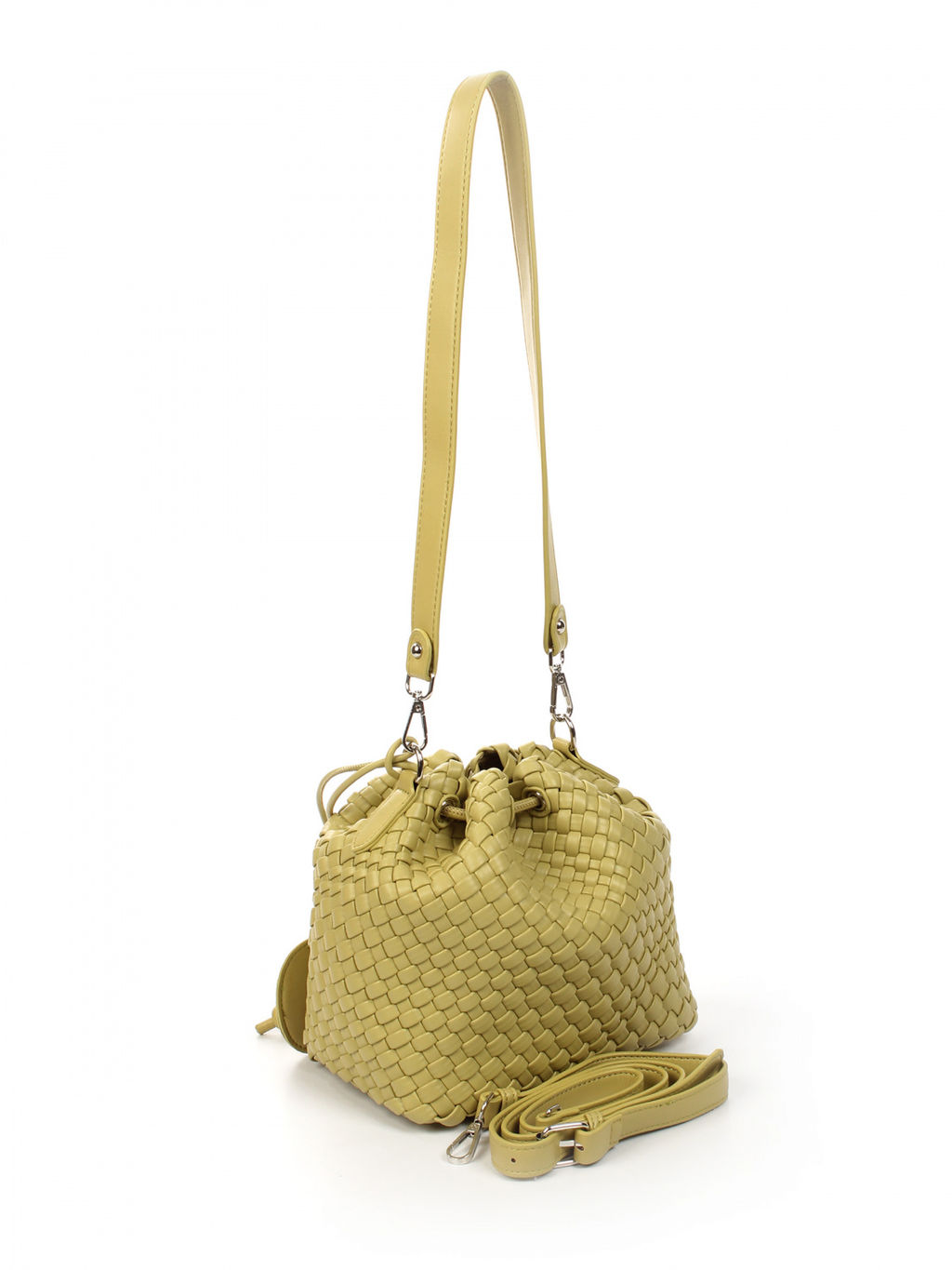 LACCOMA сумка СУ038-оливковый эко кожа хлопок  фото 2