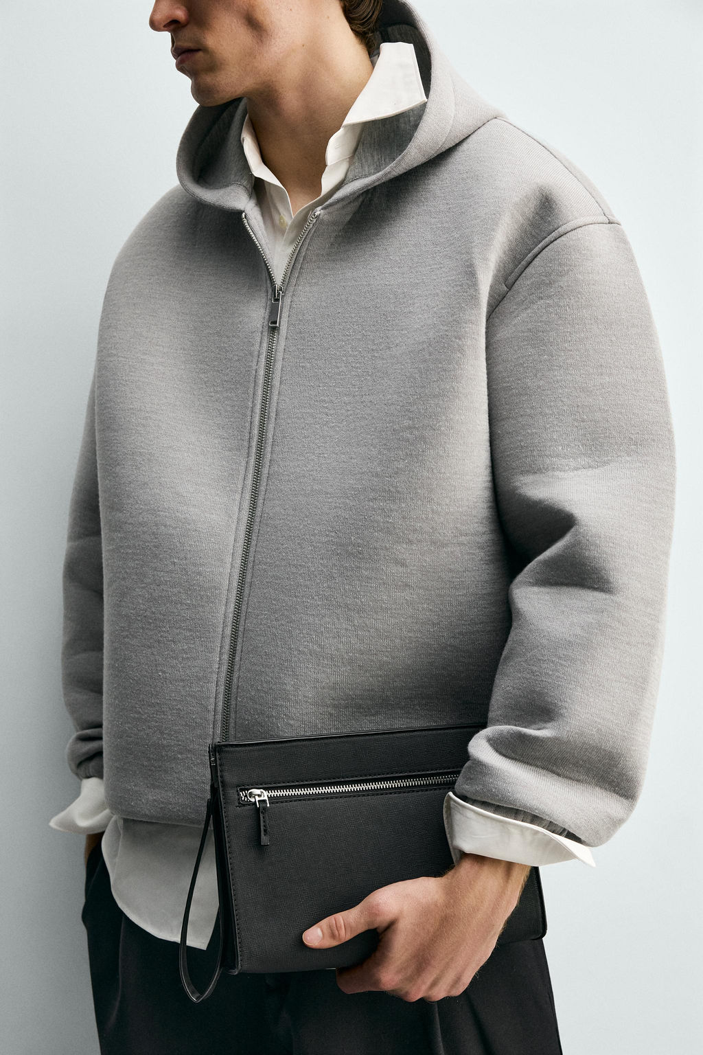 TEXTURED CLUTCH BAG - Zara фото 8