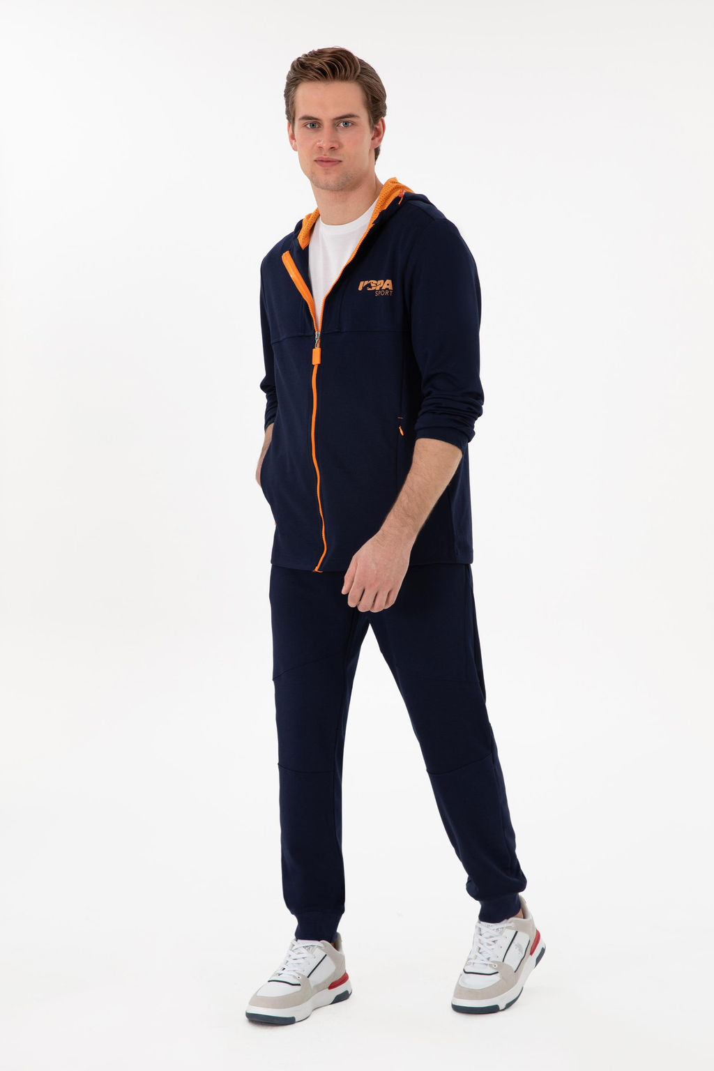 Мужской темно -синий вязание кардиган скидка в корзине - U.s. polo assn фото 4