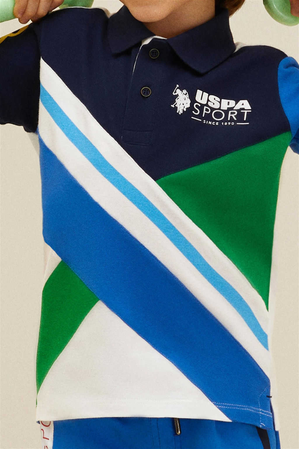 Белая футболка для мальчика - U.s. polo assn фото 3