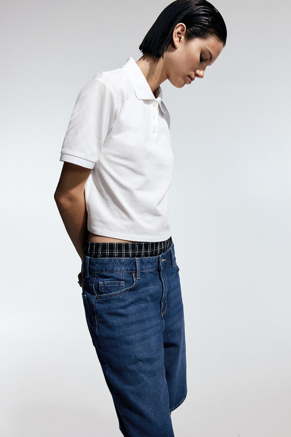 Vaquero corto Low - H&m фото 4