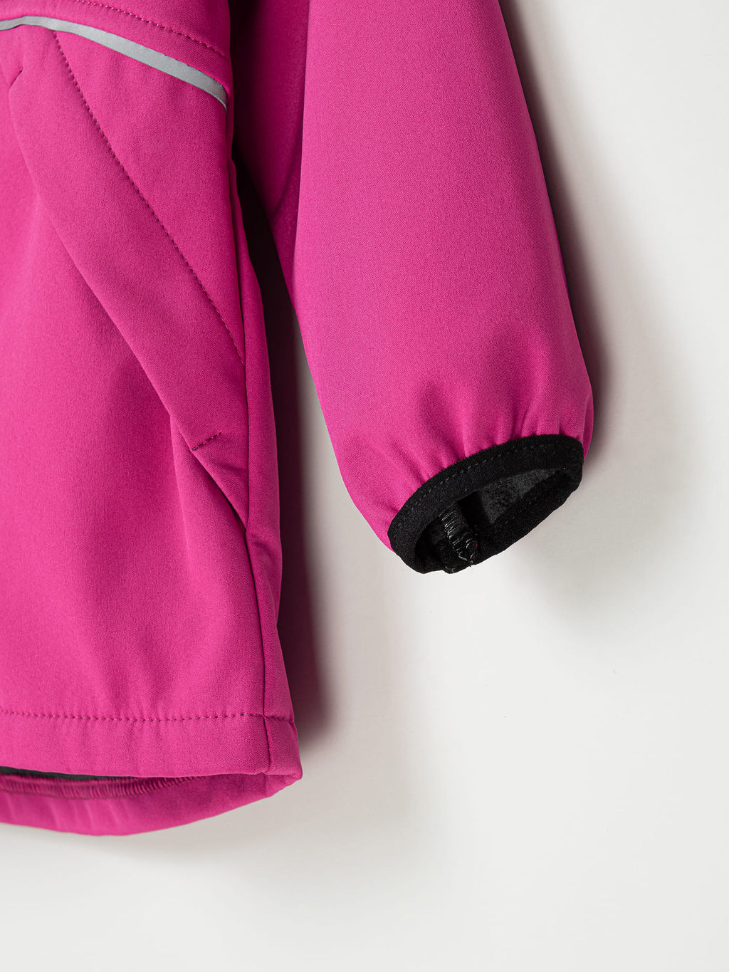 Куртка Softshell демисезонная Фуксия - Bungly фото 8