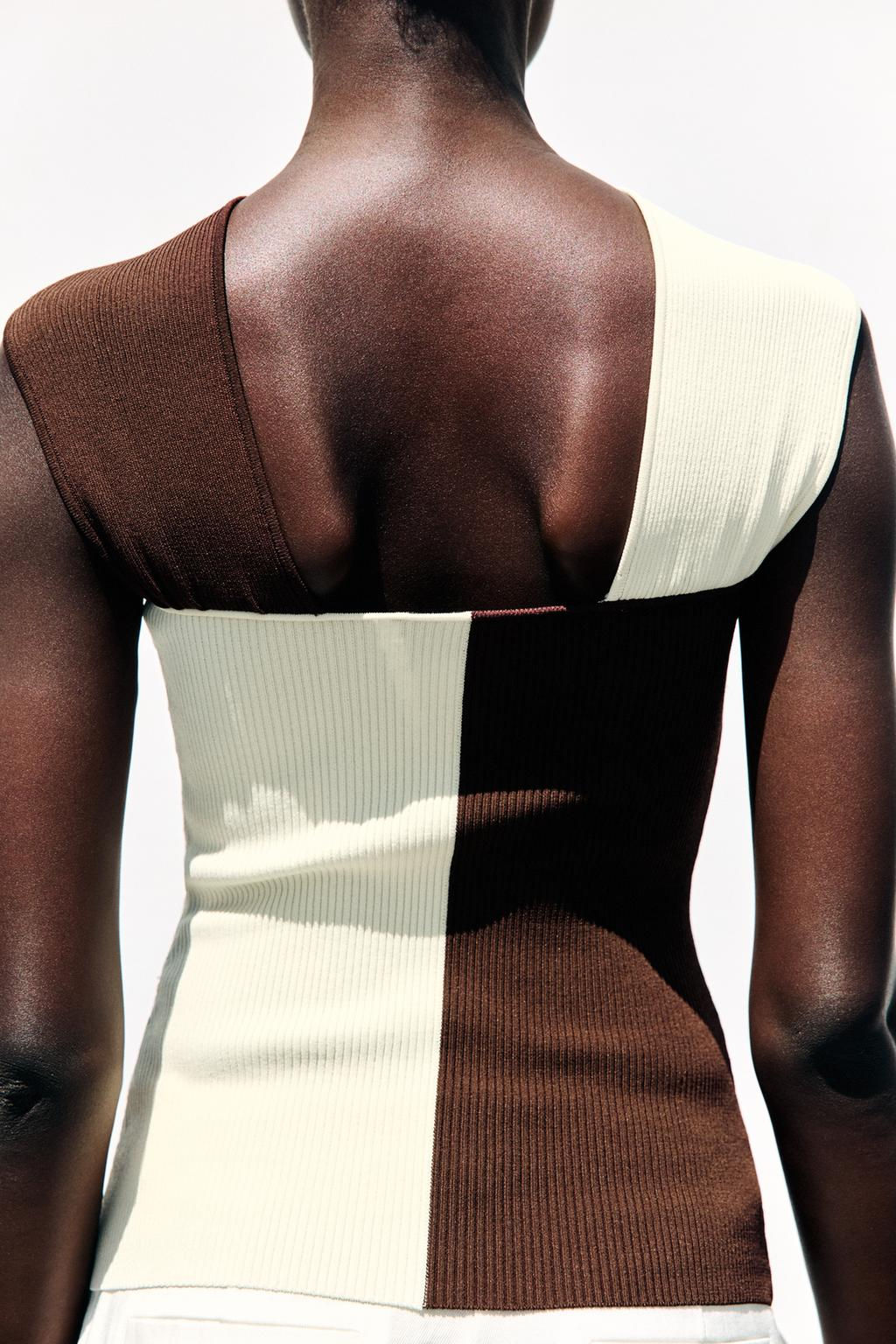 HALTER KNIT TOP - Zara фото 3