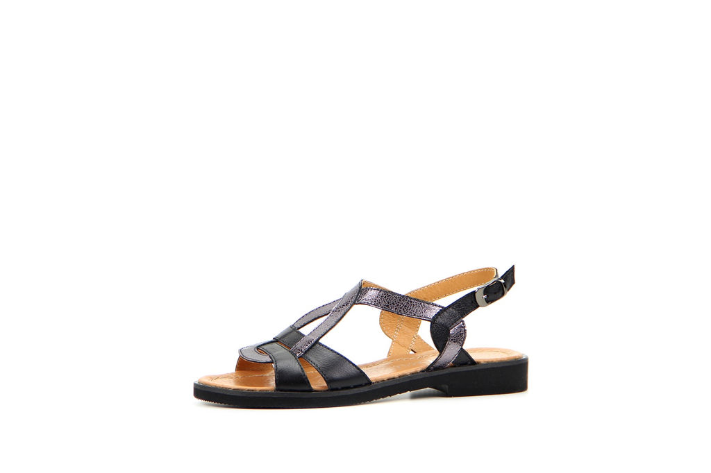 Босоножки 1030.110bl.nikel/black