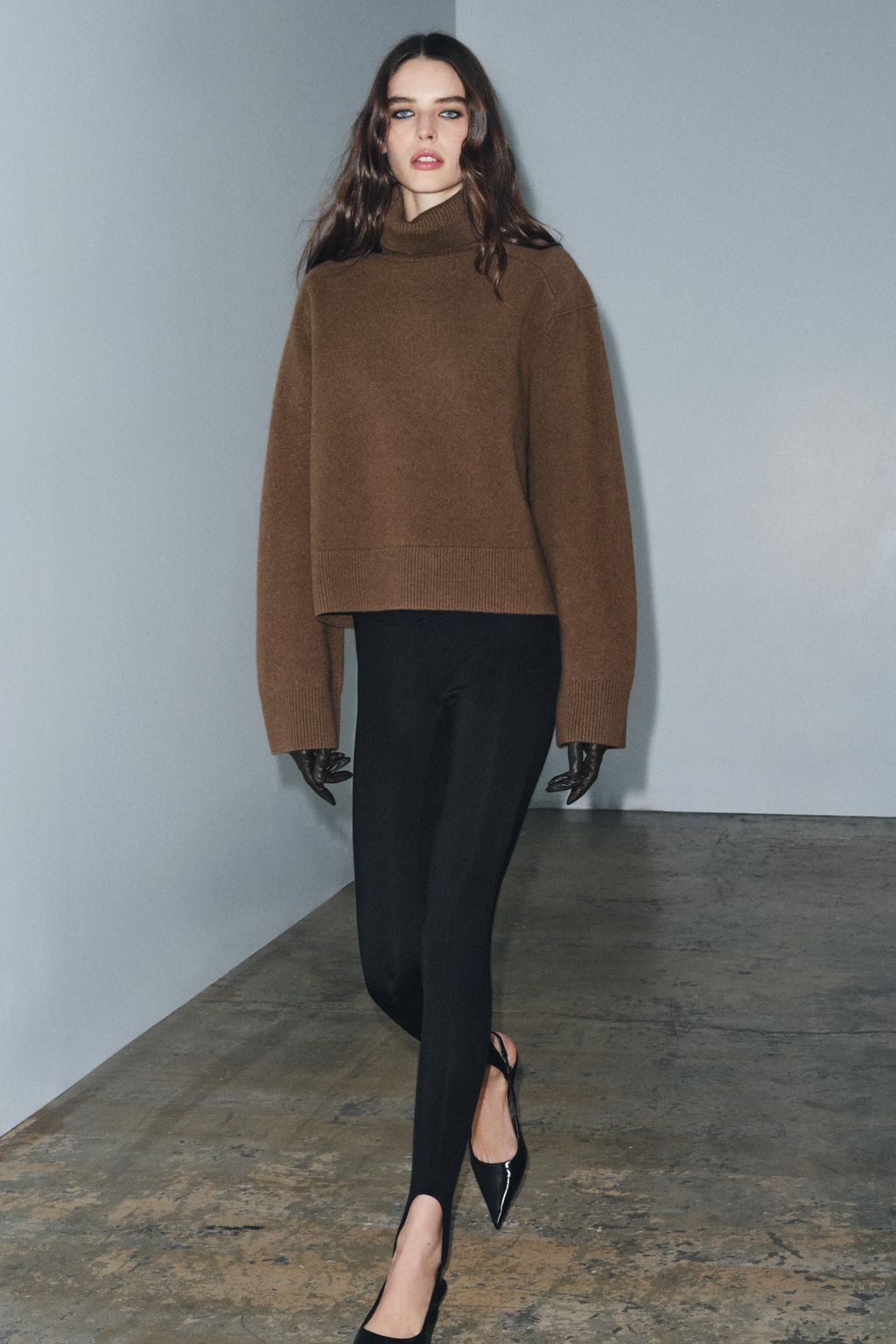 POLYAMIDE FUSEAU LEGGINGS - Zara фото 3