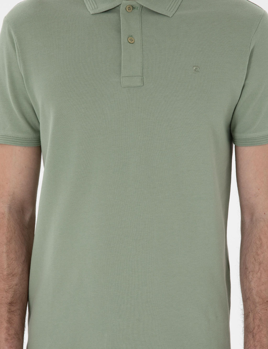 _a_la Ye_ili Slim Fit K_vr_lmaz Polo Yaka Basic Ti__rt - Pierre cardin фото 13