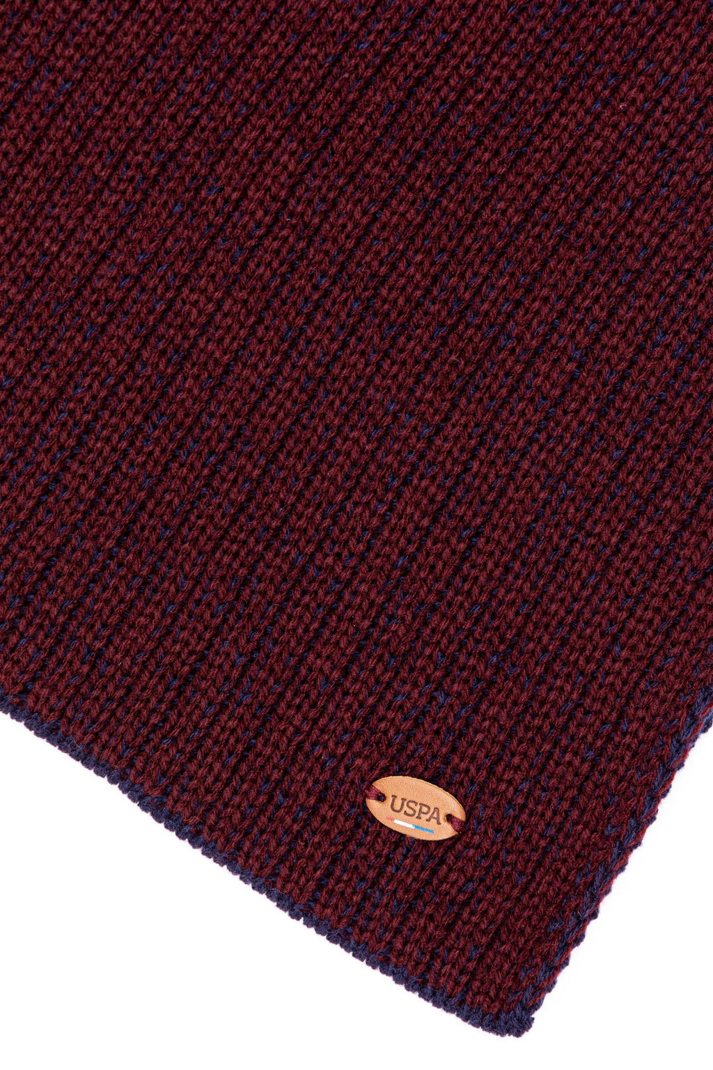 Мужской бордово-красный шарф Неожиданная скидка в корзине - U.s. polo assn фото 2