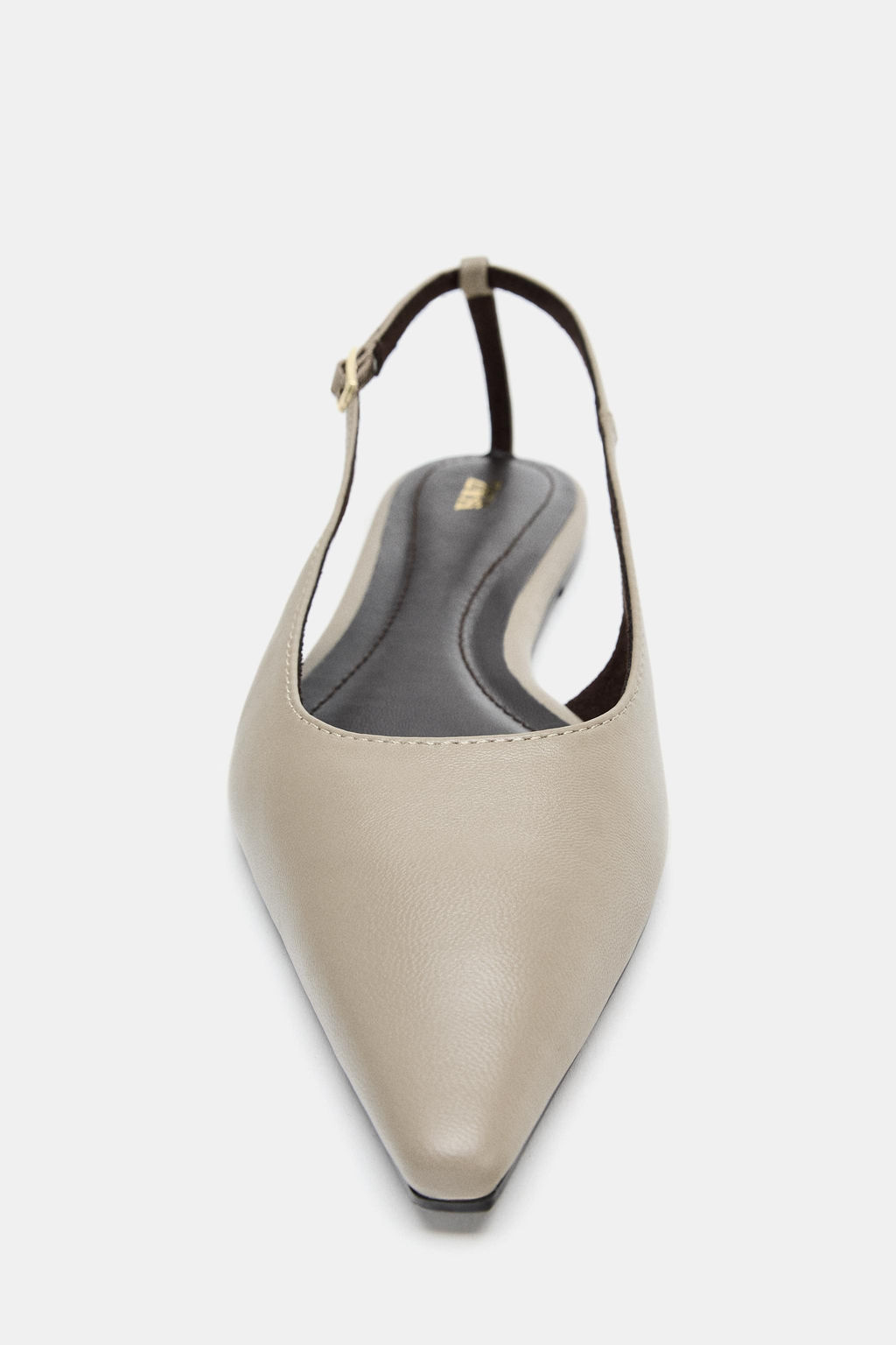 LEATHER SLINGBACK SHOES
