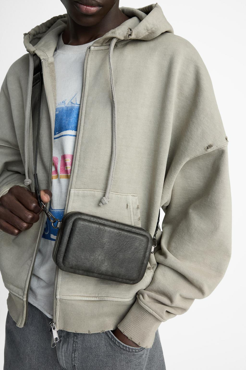 RIGID CROSSBODY BAG - Zara фото 3