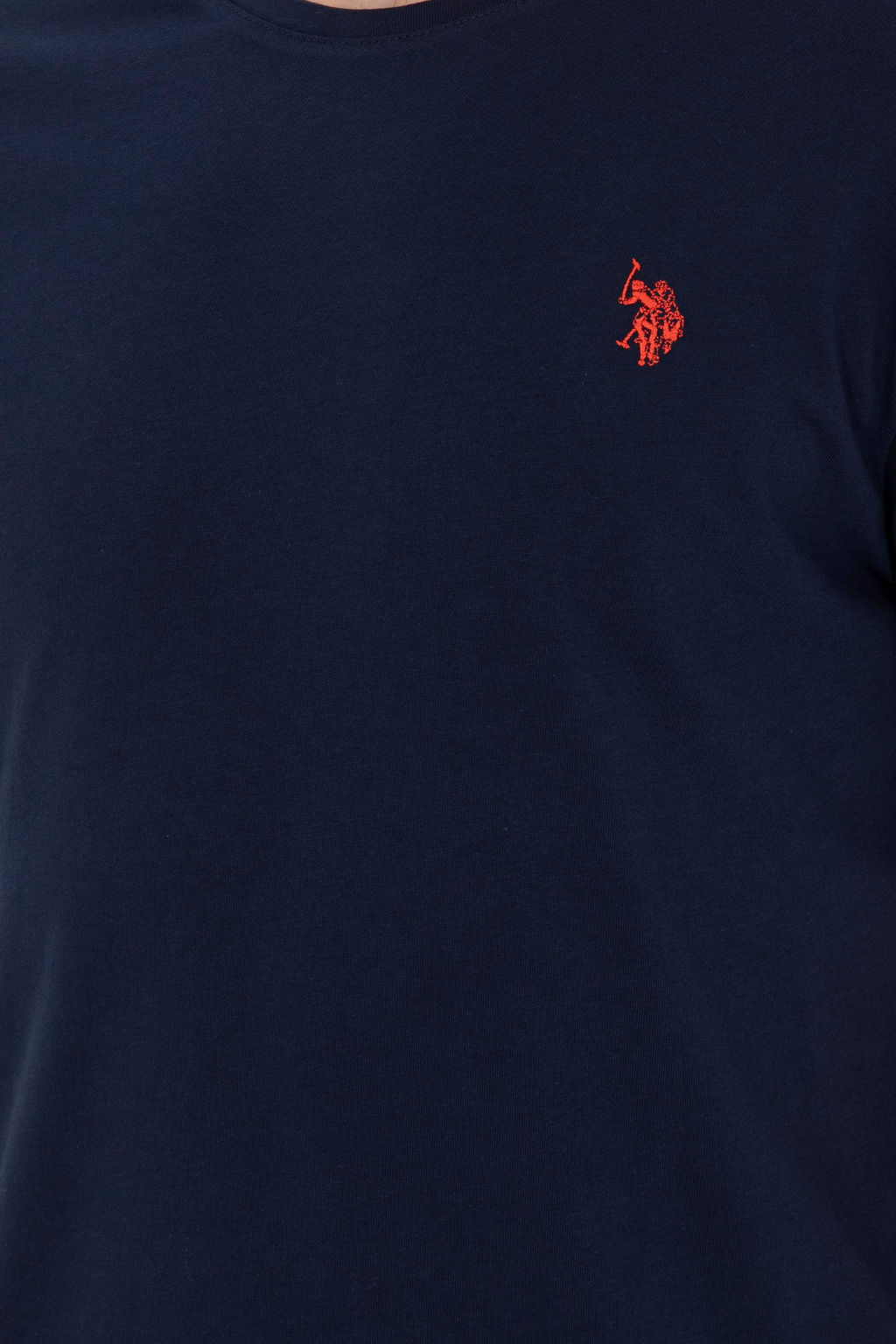Мужская темно-синяя базовая футболка - U.s. polo assn фото 7