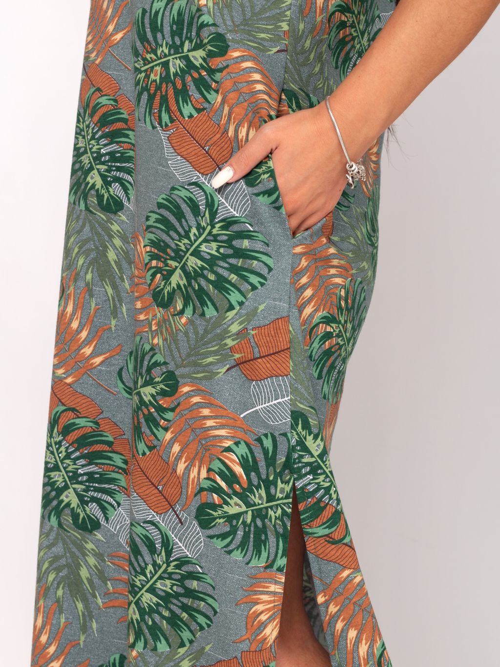 Платье женское кулирка ФЕЛИЦИЯ ПАПОРОТНИК - Domtrik фото 5