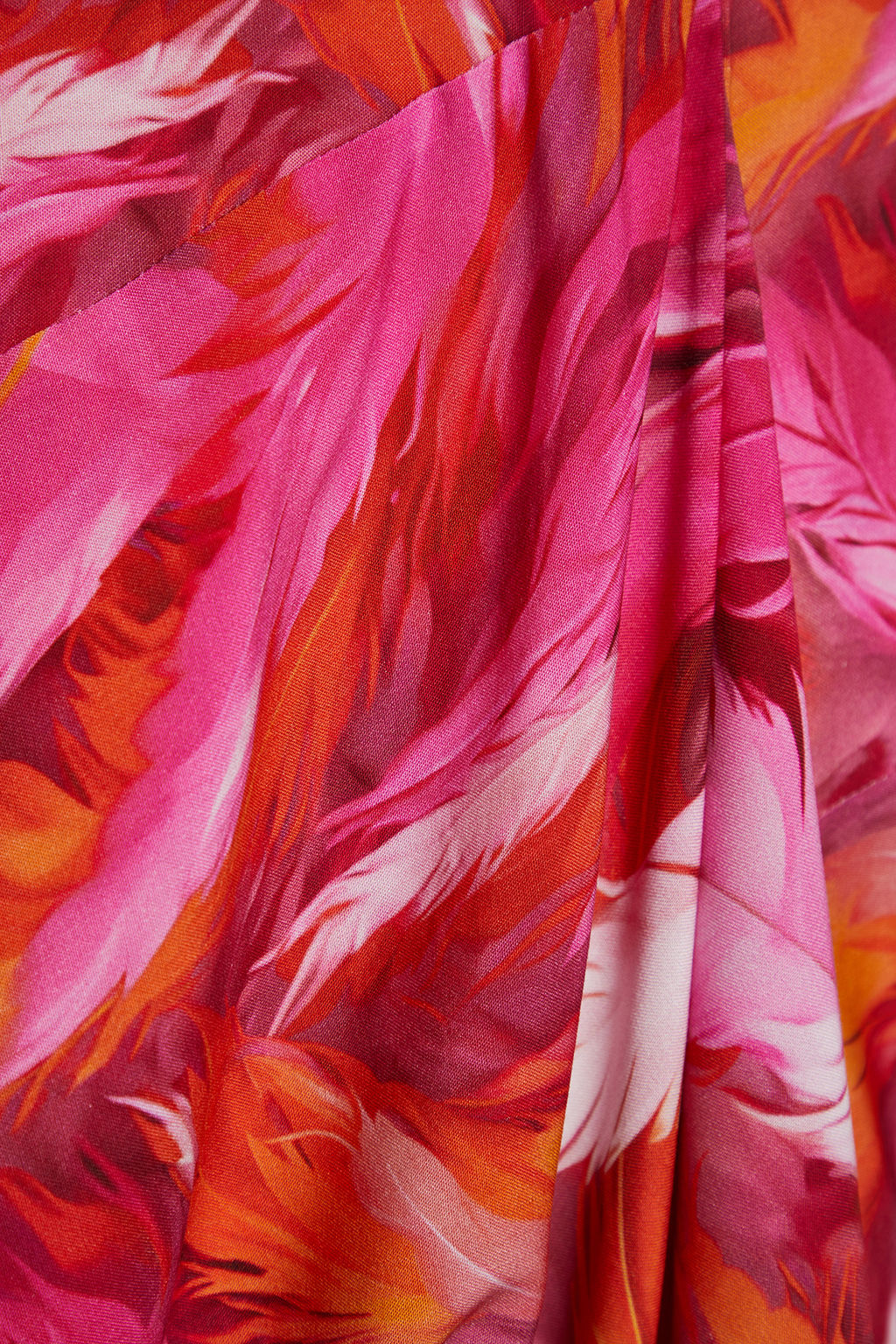 TRENDYOLMILLA Soyut Desenli Genis Kal?p Maxi Dokuma Buzgulu Plaj Elbisesi TBESS23EL00274 фото 8