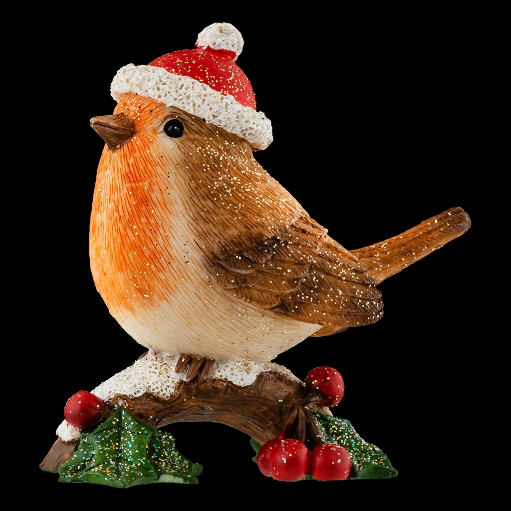 Цена за 1 шт. Сувенир ErichKrause Decor Птичка на ветке 6.5см