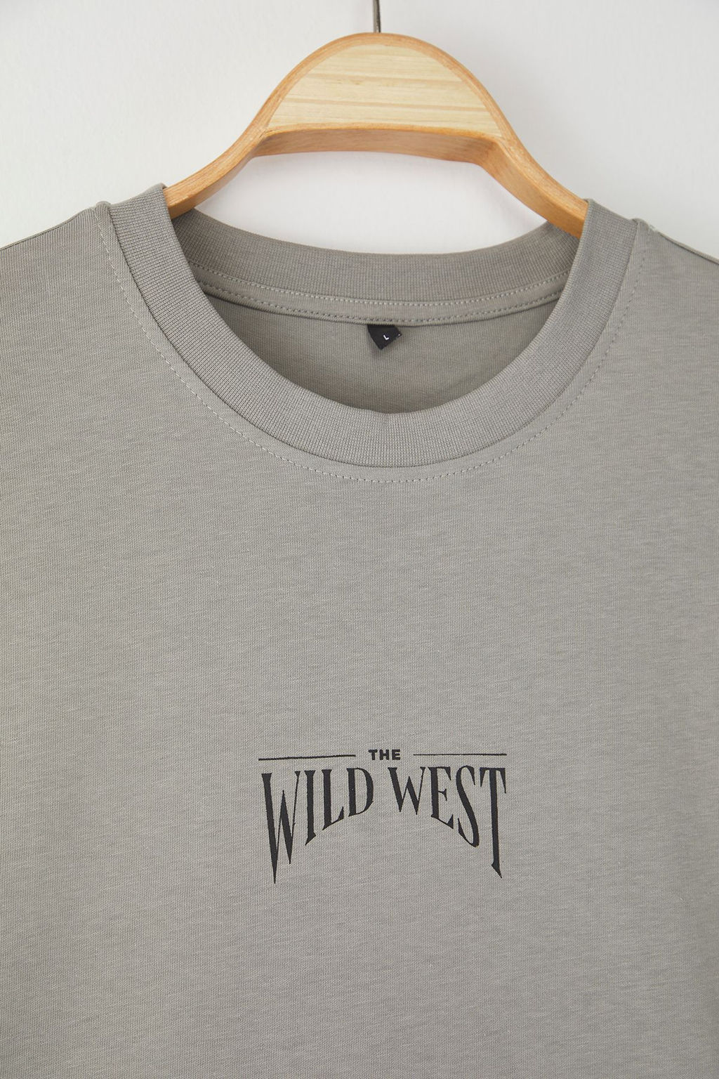 TRENDYOL MAN Siyah Oversize/Genis Kesim %100 Pamuklu S?rt Bask?l? T-Shirt TMNSS24TS00003 - Trendyolmilla фото 5