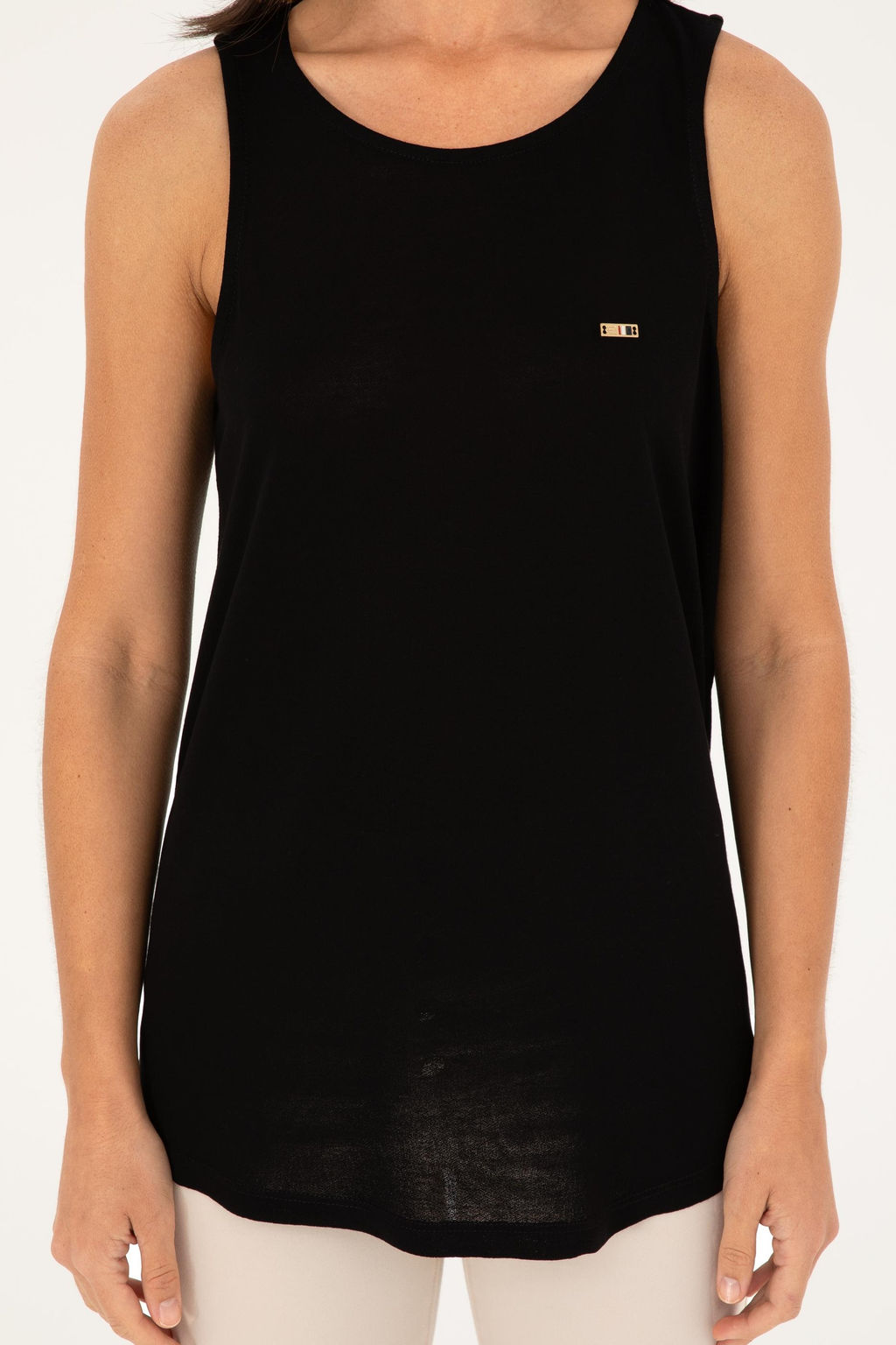 U. S. Polo Assn / Женская черная футболка - U.s. polo assn фото 6