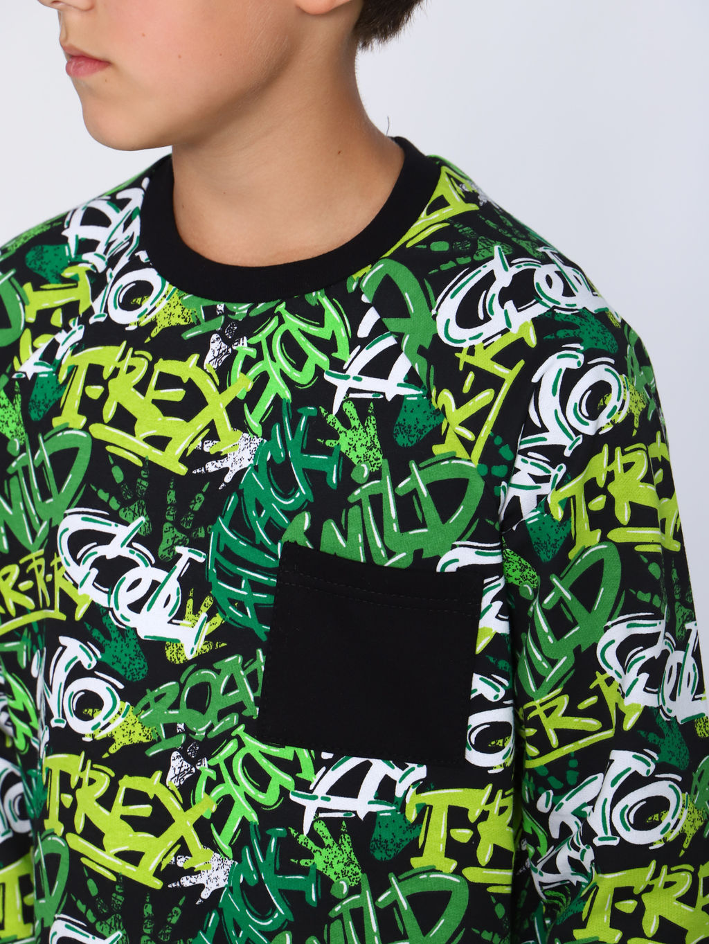 Пижама "Геометрия" зеленый