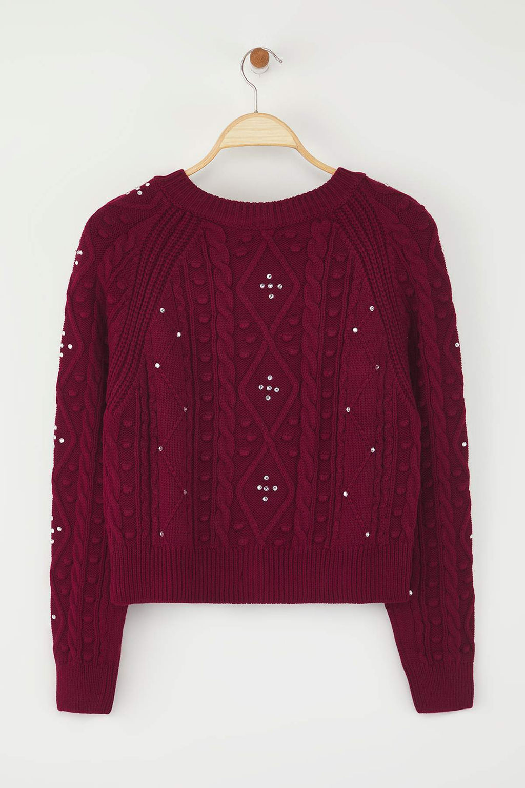 Ekru Cift Tarafl? Kullan?labilen Triko Kazak-H?rka TWOAW24KZ00144 - Trendyolmilla фото 22