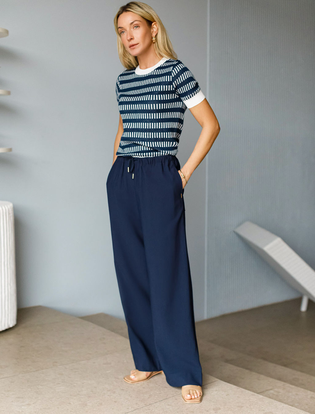 Джемпер тонкой вязки из вискозы - Vilatte фото 4