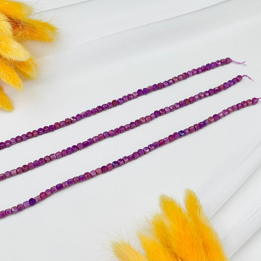 Бусины для украшений из Фосфосидерита - Радуга самоцветов фото 3