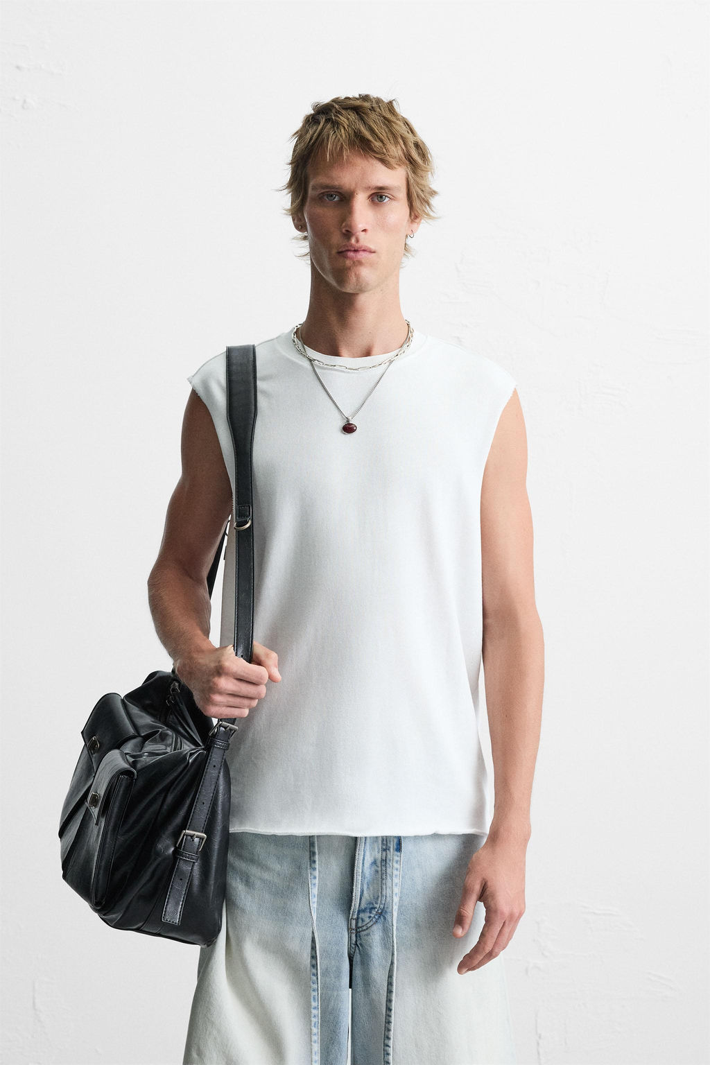 IRREGULAR KNIT TANK TOP - Zara фото 2