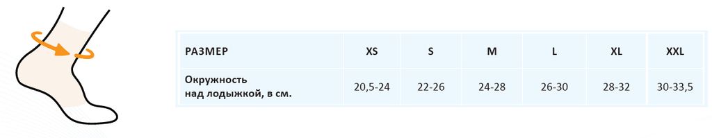 Бандаж на голеностопный сустав разъемный - Talus фото 3