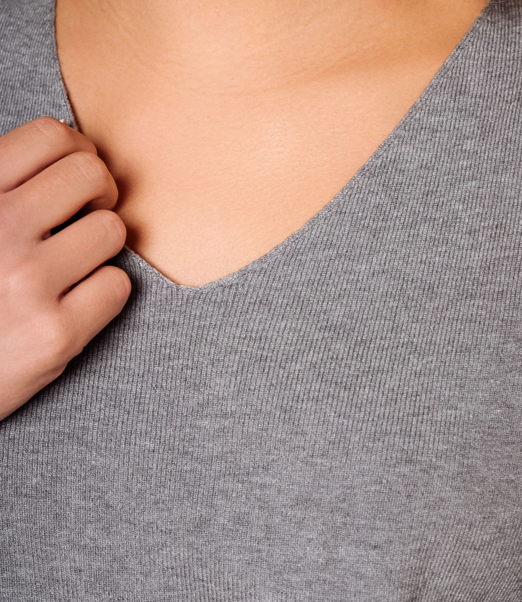 Футболка #КТ6010 (3), серый - Dommod фото 5