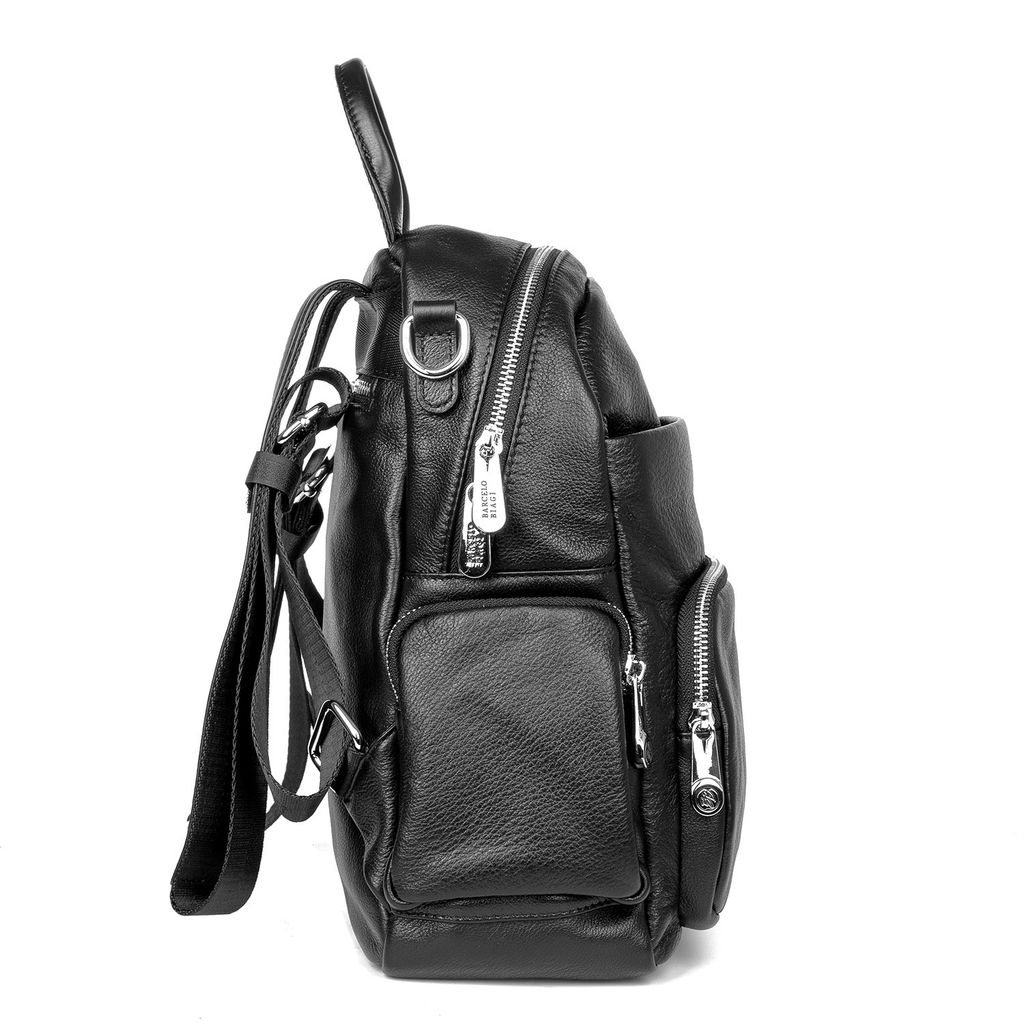 Женский кожаный рюкзак - Barcelo biagi фото 2