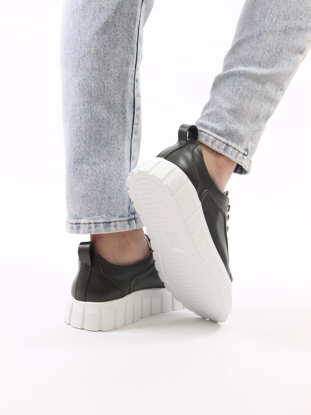 Кеды EDART 158.91505 w. green R - Ed'art фото 3