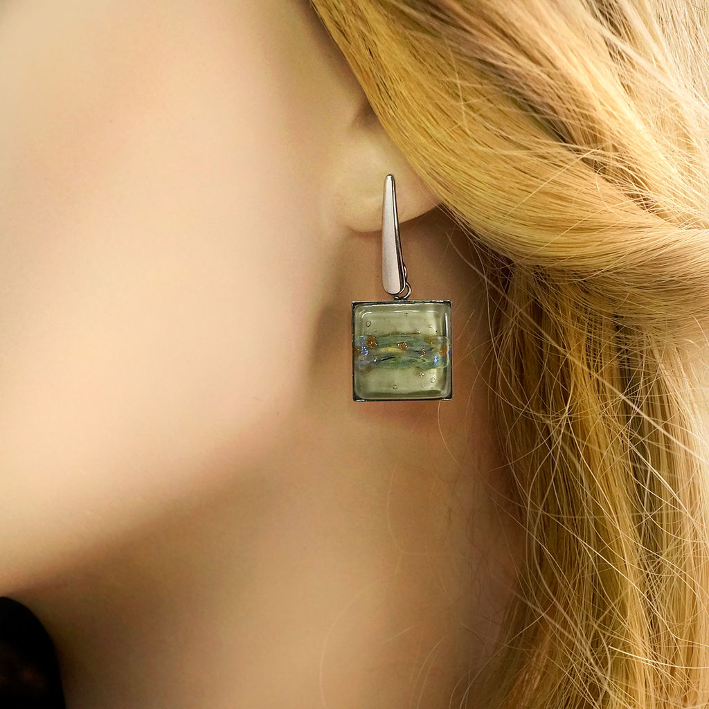 Серьги из муранского стекла - Vloes фото 3